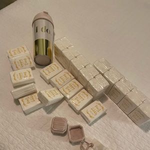 Bride Wedding Tumbler (Kate Spade, Ring Box, & Tissue Sets)